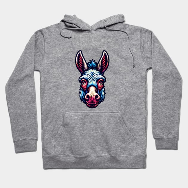 donkey animal Hoodie by ArtisticBlend